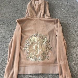 COPY - Juicy Couture tan hoodie.